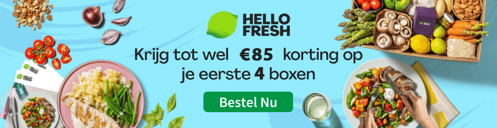 aanbiedingen hellofresh maaltijdbox